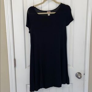 Black tshirt dress